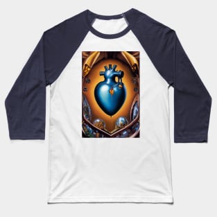 Steampunk mechanical heart Baseball T-Shirt